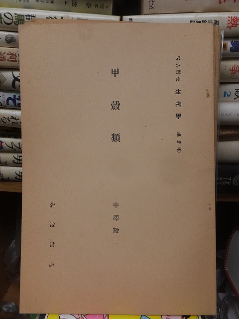 岩波講座　生物学　　　　　　甲殻類　　　　　　　中澤毅一 　　　　　　　　　　　岩波書店_画像1