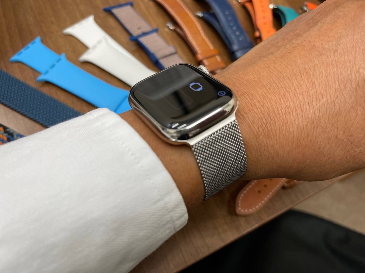 Apple Watch 7ステンレス41mm セルラー美品バンド多数セット | millegpg.it