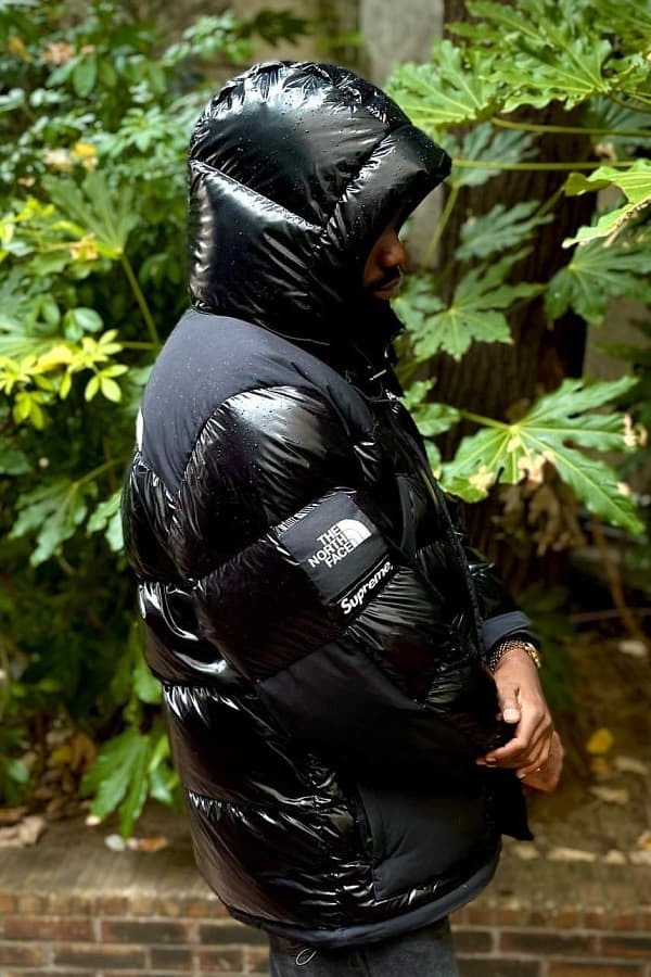 Supreme The North Down Parka Black Sサイズ Face 700-Fill し