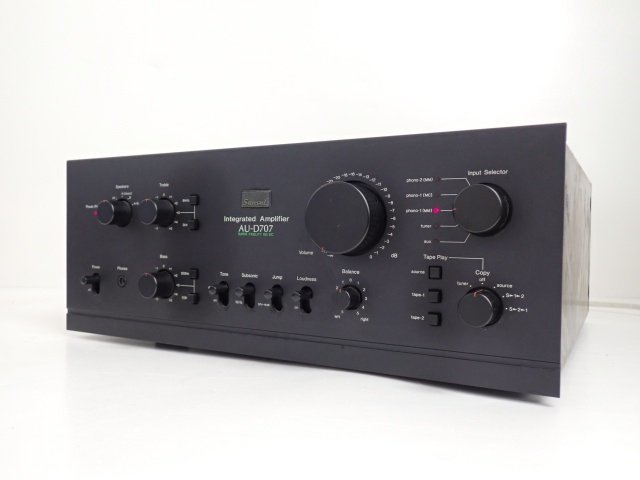 SANSUI プリメインアンプ AU-D707 サンスイ 山水 ◇ 67C51-2 ic.sch.id
