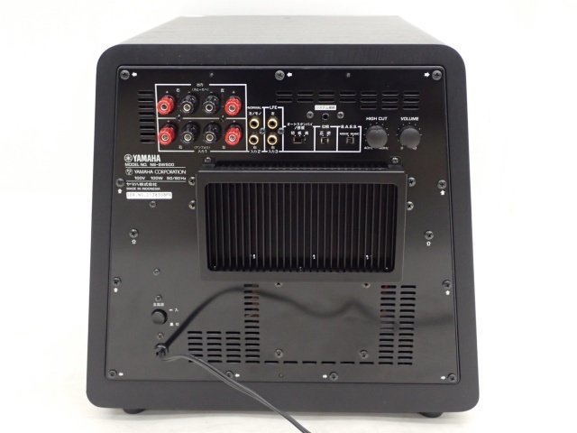 YAMAHA フロントファイアリング型 アクティブサブウーファー NS-SW500