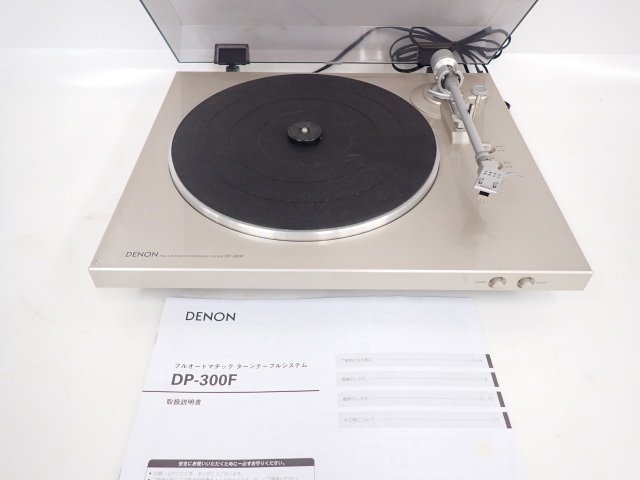 ヤフオク! - DENON DP-300F レコードプレーヤー デノン/デ...
