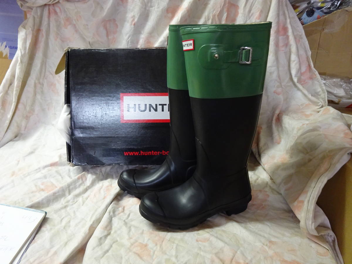 HUNTER レインブーツ 24cm 純正通販店 steelpier.com