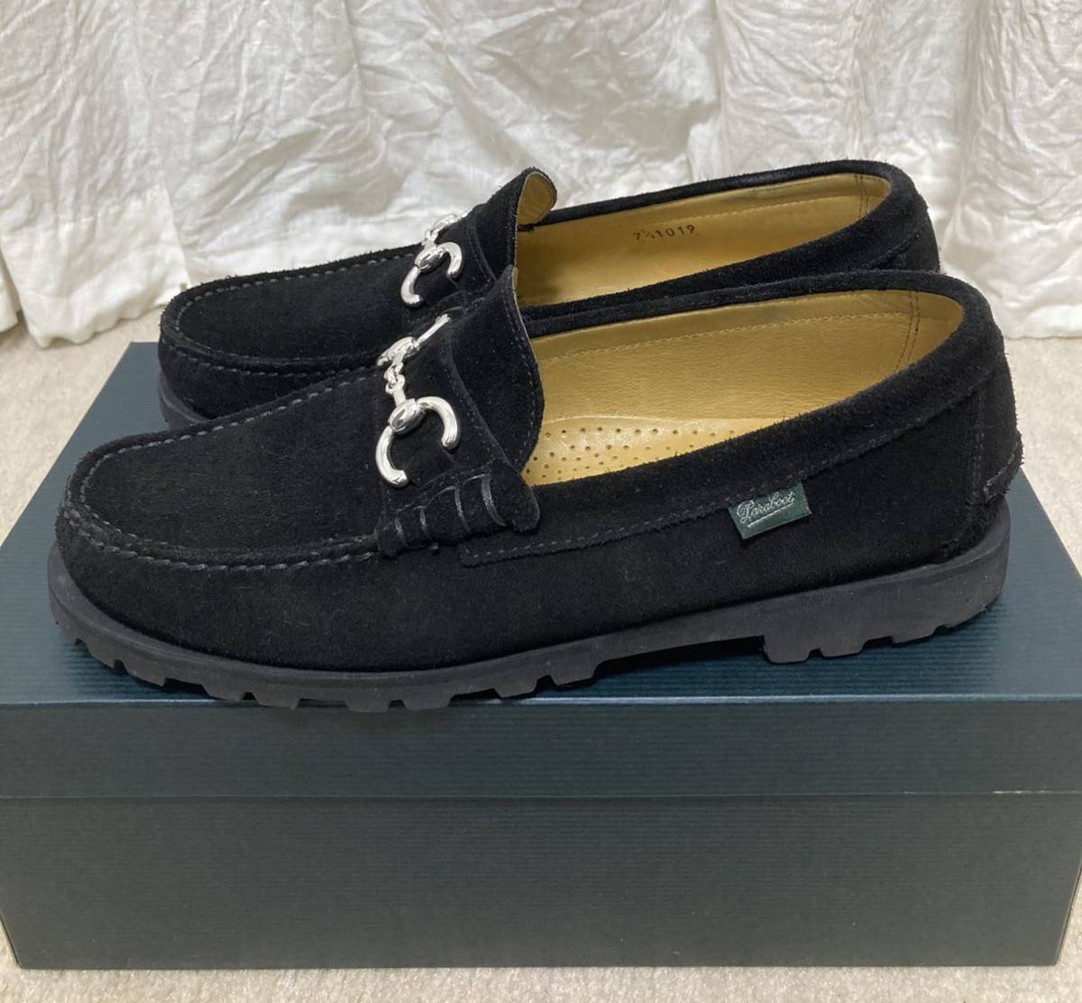 Paraboot 【ユナイテッドアローズ別注】サイズ7 1/2 黒 スエード