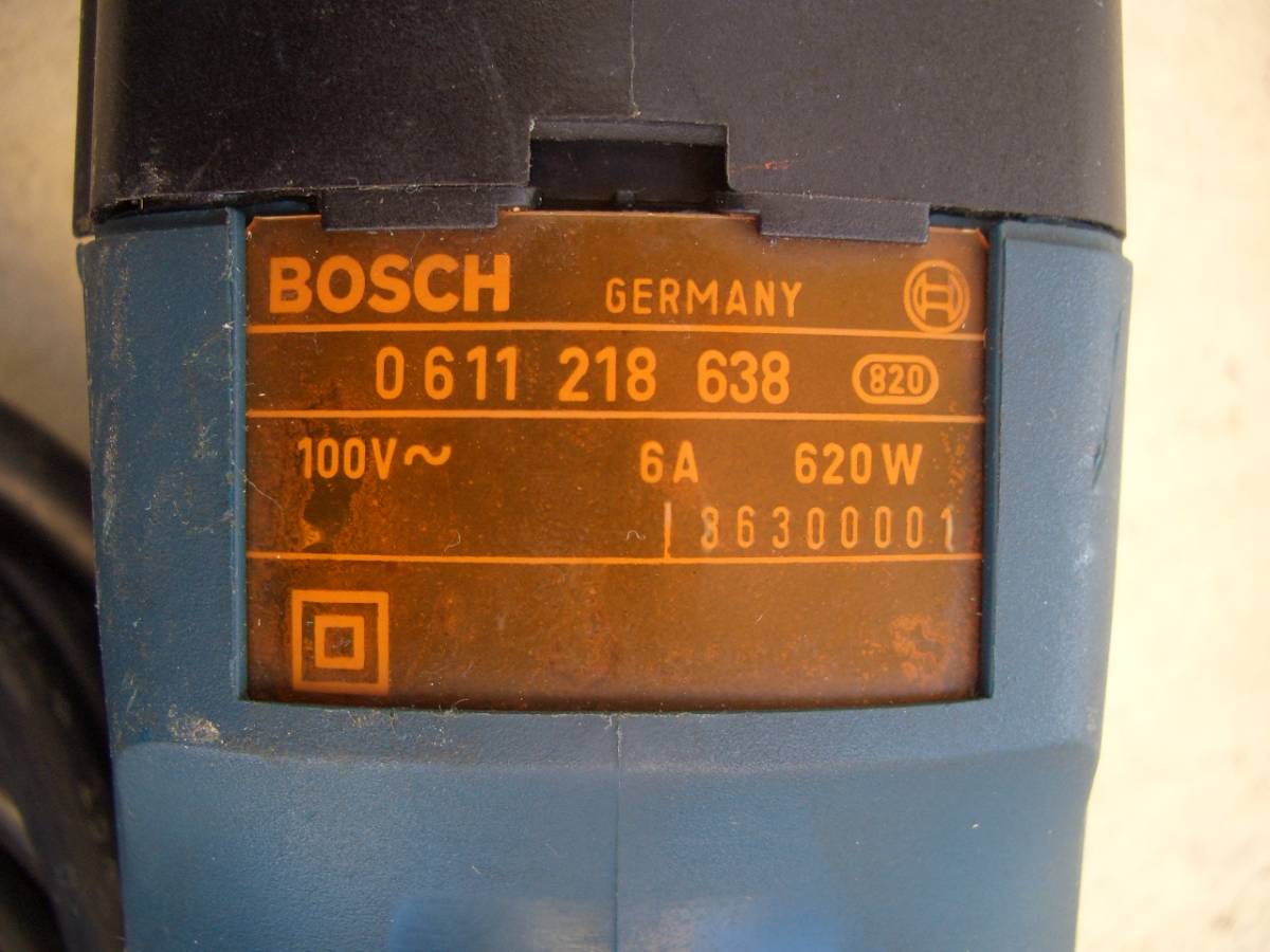 ☆ BOSCH ボッシュ 100V ハンマードリル GBH2-24DSE ケース付 ☆ BOSCH ボッシュ 100V ハンマードリル GBH2-24DSE ケース付