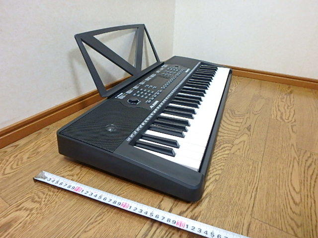 s210k ALESIS MELODY54 электронное пианино клавиатура Alesis 54 клавиатура пюпитр имеется источник питания AC адаптер нет б/у 
