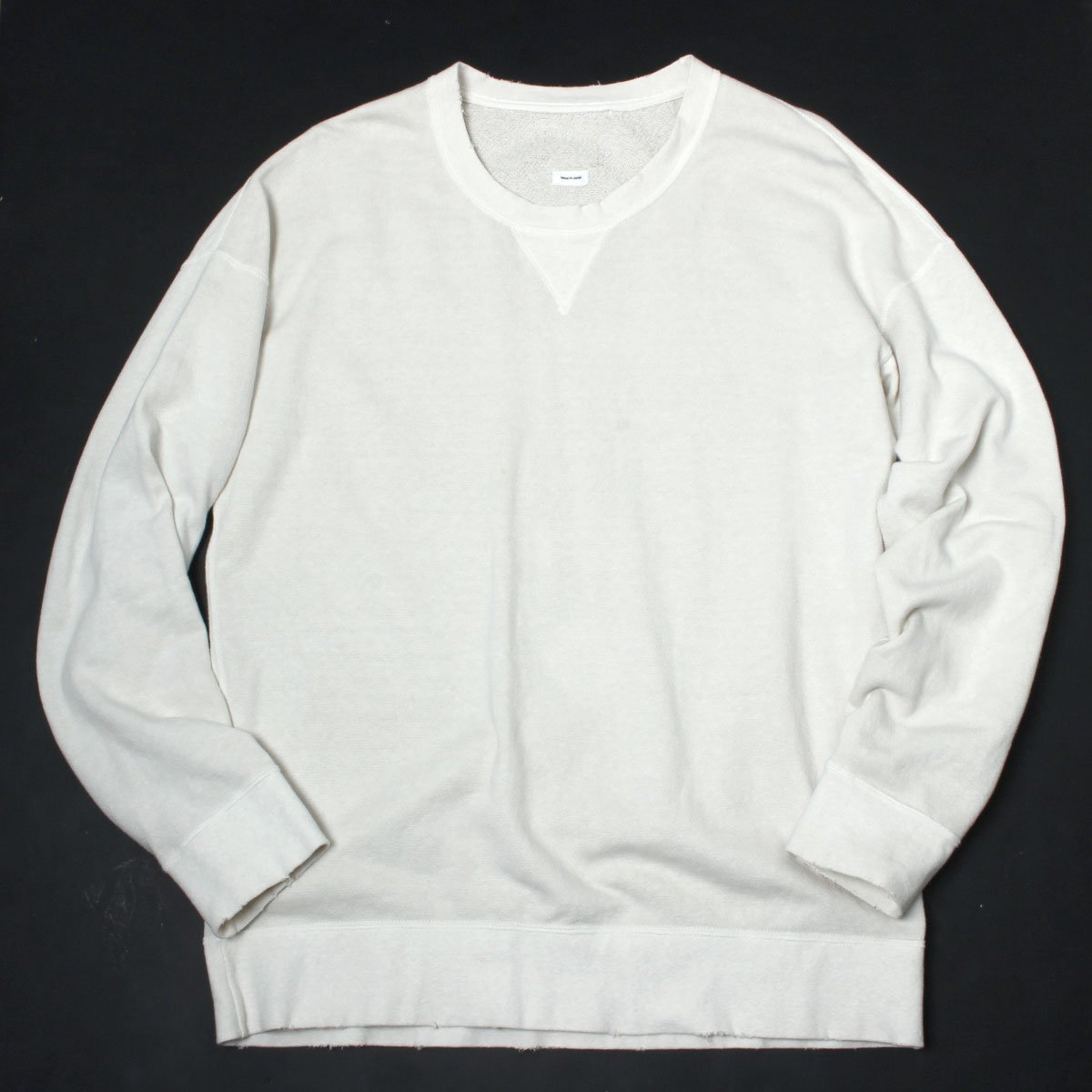 visvim JUMBO SWEAT L/S (UNEVEN DYE) 2 0120205010011 定価48,400円