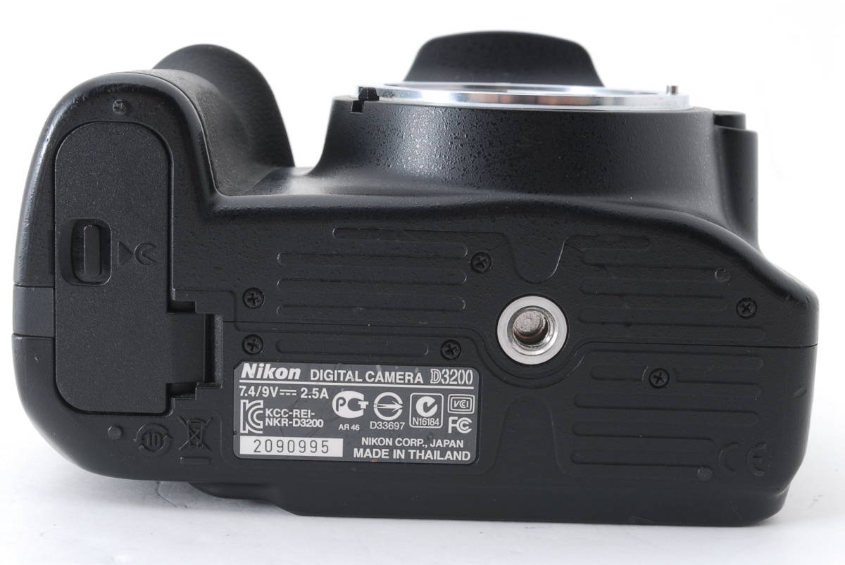 Nikon D3200 ボディ ブラック バッテリー付き ニコン デジタル一眼レフカメラ #6700_画像7