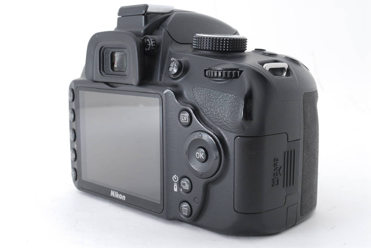 Nikon D3200 ボディ ブラック バッテリー付き ニコン デジタル一眼レフカメラ #6700_画像4