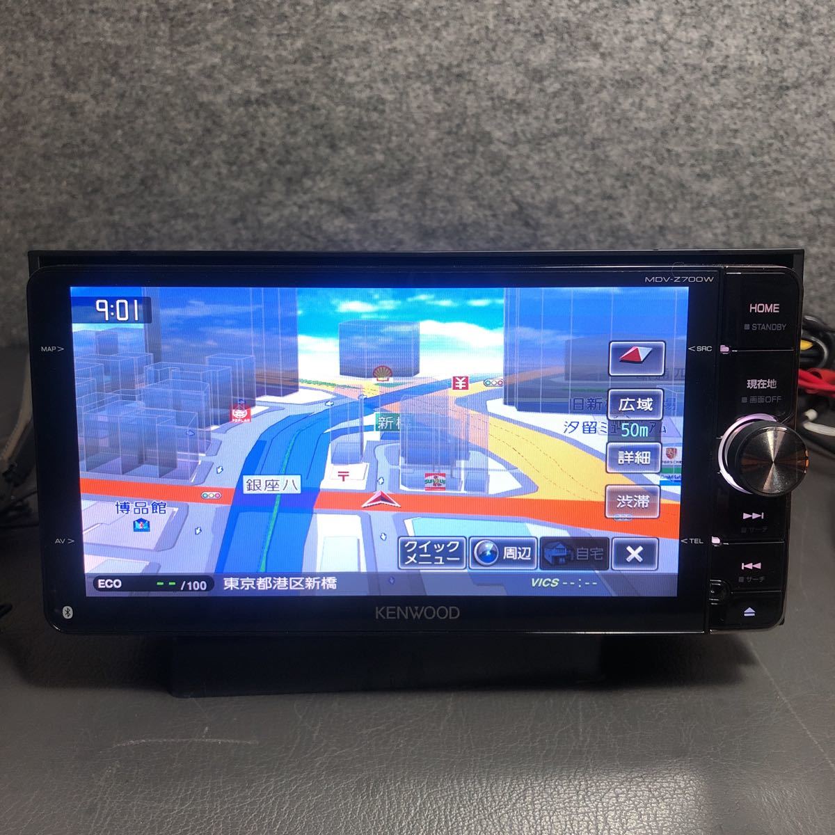 KENWOOD MDV-Z700W ジャンク品 ダイハツ車専用 Yahoo!オークション - KENWOOD MDV-Z700W Bluetooth HDMI