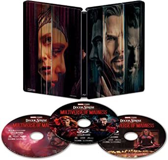 Amazon限定 ドクター・ストレンジ／マルチバース・オブ・マッドネス 4K UHD MovieNEX スチールブック [Blu-ray]_画像1