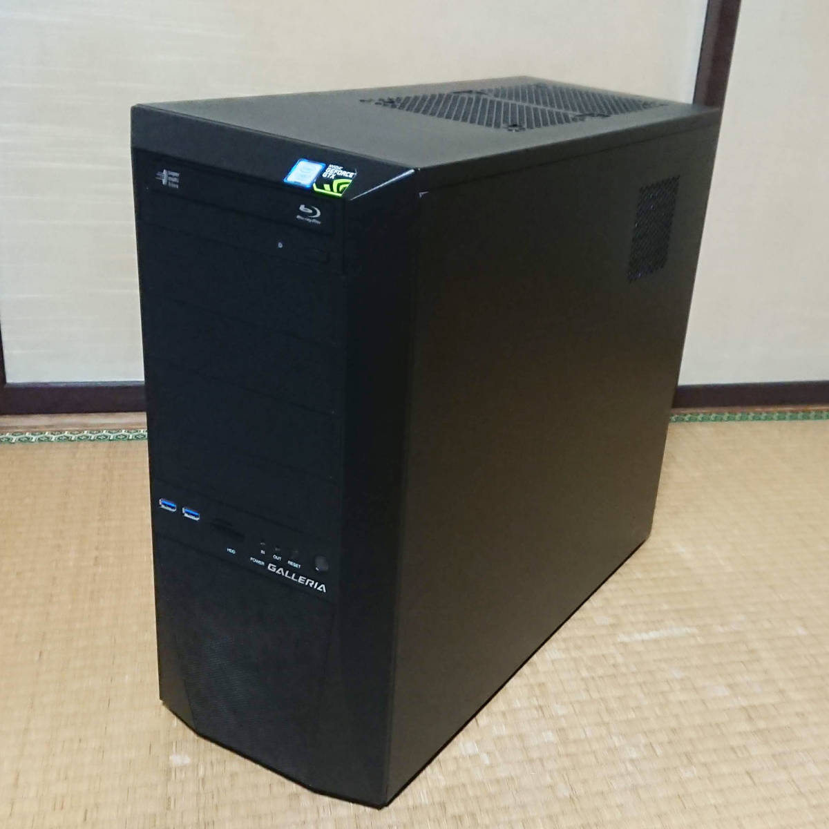 ガレリアZZ ゲーミングPC win10 i7-7700K GTX1080ti-