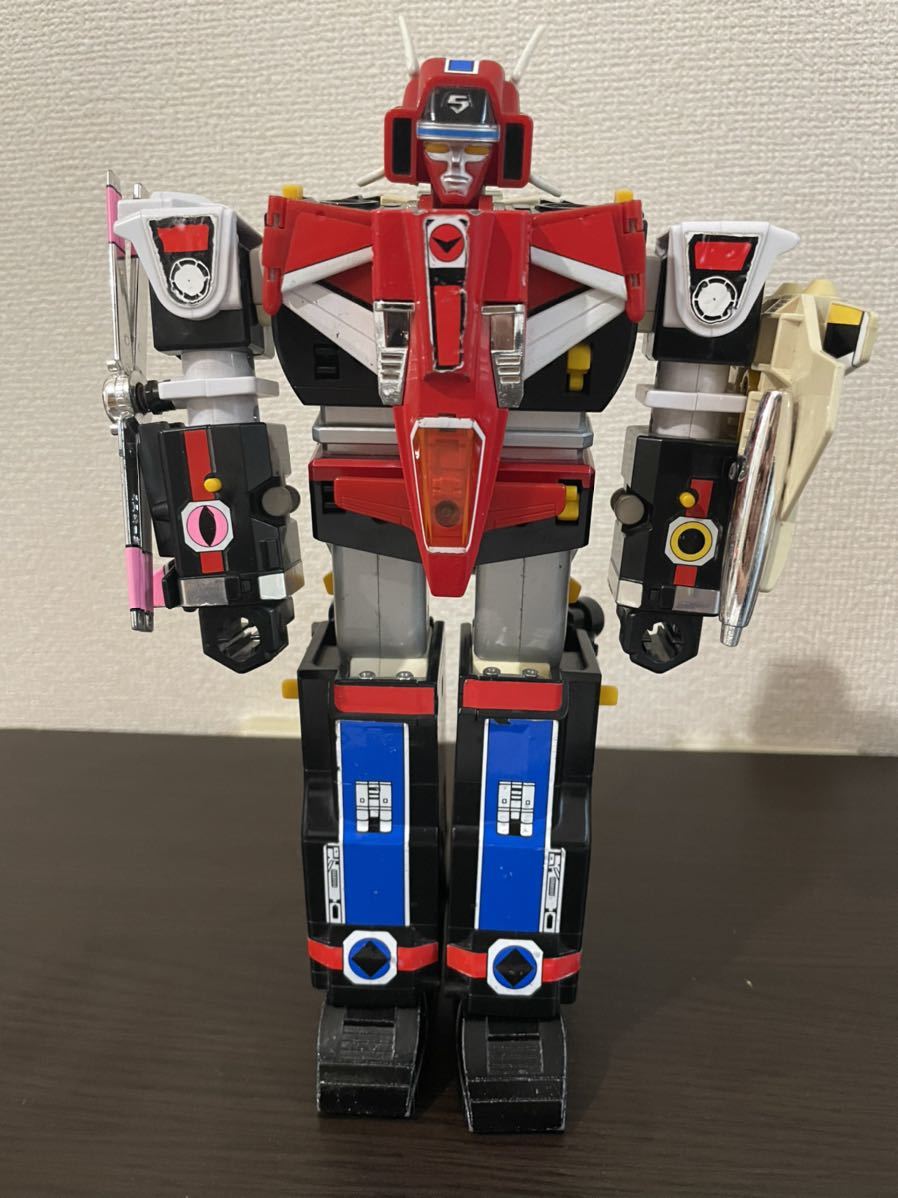 光戦隊マスクマン DX超合金 光速合体グレートファイブ ギャラクシー