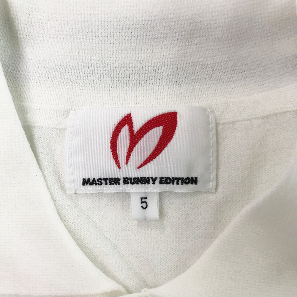 MASTER BUNNY EDITION マスターバニーエディション 襟付カーディガン ホワイト系 5 [240001657996] ゴルフウェア メンズ_画像8