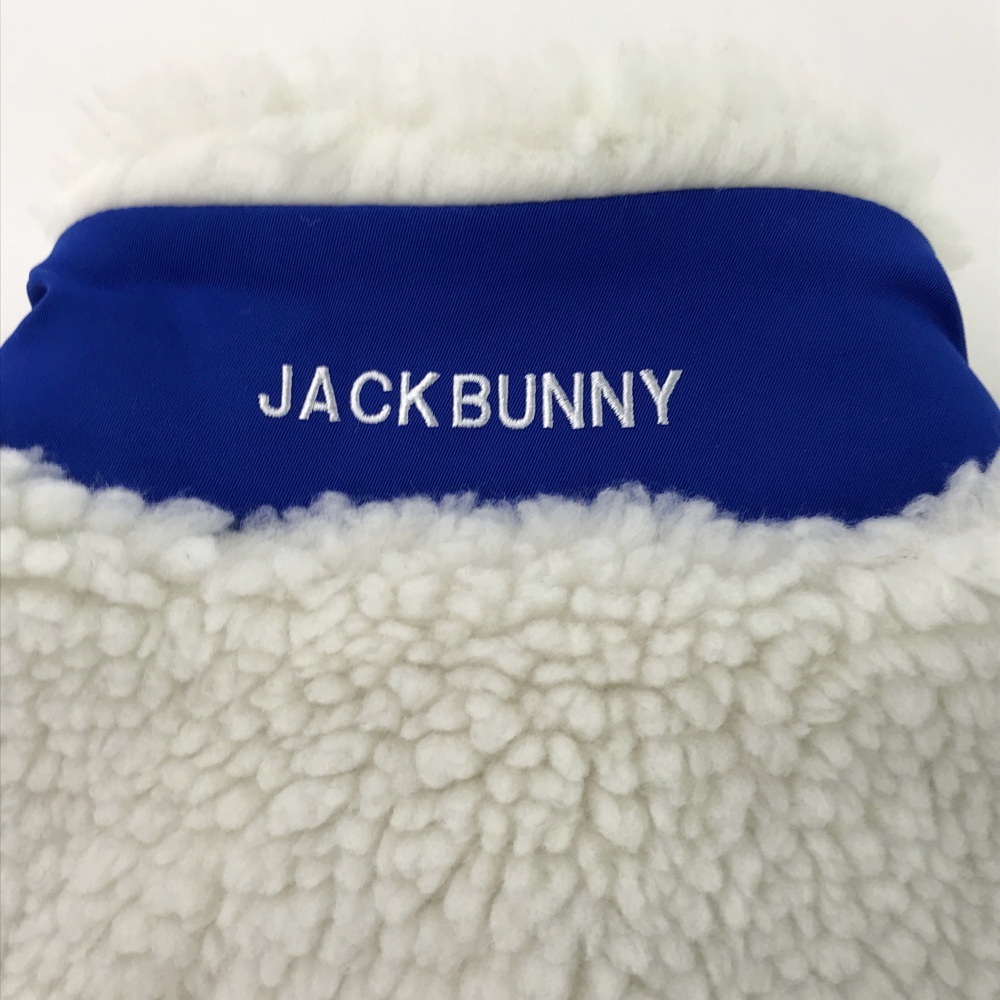 JACK BUNNY ジャックバニー ボア ジップベスト ホワイト系 2 [240001687097] ゴルフウェア レディース_画像5