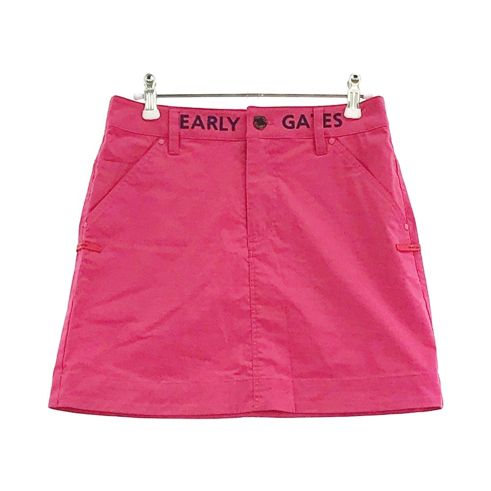 国内初の直営店 PEARLY GATES パーリーゲイツ 2021年モデル ストレッチスカート ピンク系 0 [240001724914] ゴルフウェア レディース スカート