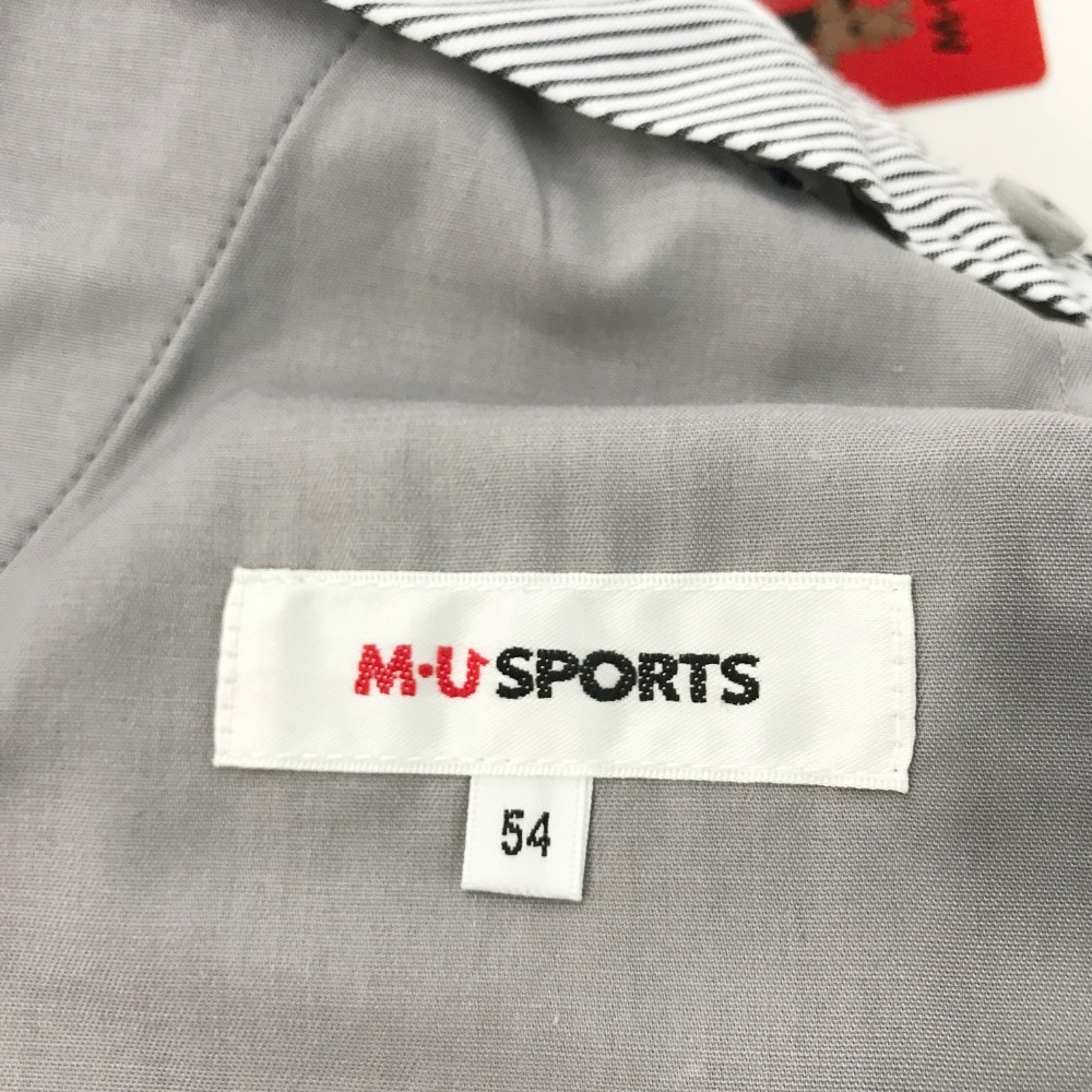 【新品】MU SPORTS エムユースポーツ ストレッチパンツ ネイビー系 54 [240001792035] ゴルフウェア メンズ_画像7