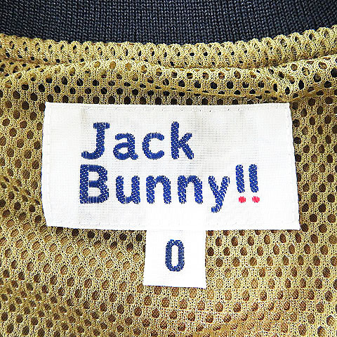 JACK BUNNY ジャックバニー スニードジャック 裏メッシュ ブルゾン ブラウン系 0 [240001497275] ゴルフウェア レディース_画像6