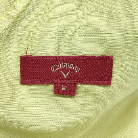 CALLAWAY キャロウェイ レッドレーベル ブルゾン イエロー系 M [240001716081] ゴルフウェア レディース_画像5