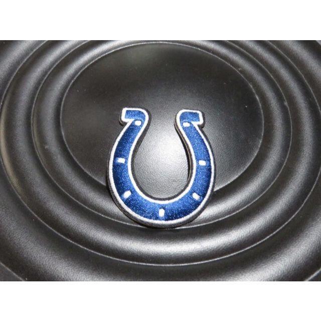 MD青白◆新品　NFLインディアナポリス・コルツColtsワッペン ◎アメフト_画像2