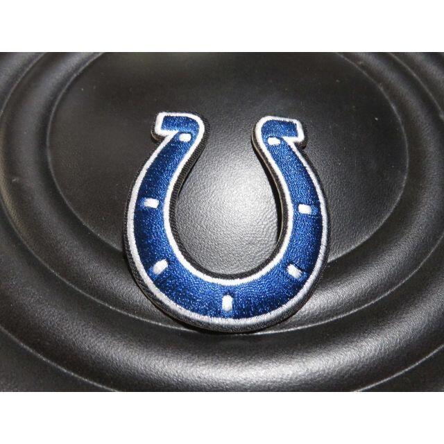 MD青白◆新品　NFLインディアナポリス・コルツColtsワッペン ◎アメフト_画像4