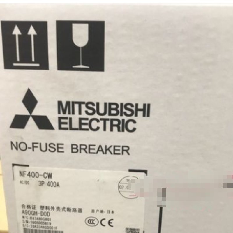 【新品】 MITSUBISHI 三菱電機 ノーヒューズブレーカー NF400-CW 3P 400A 6ヶ月保証1236