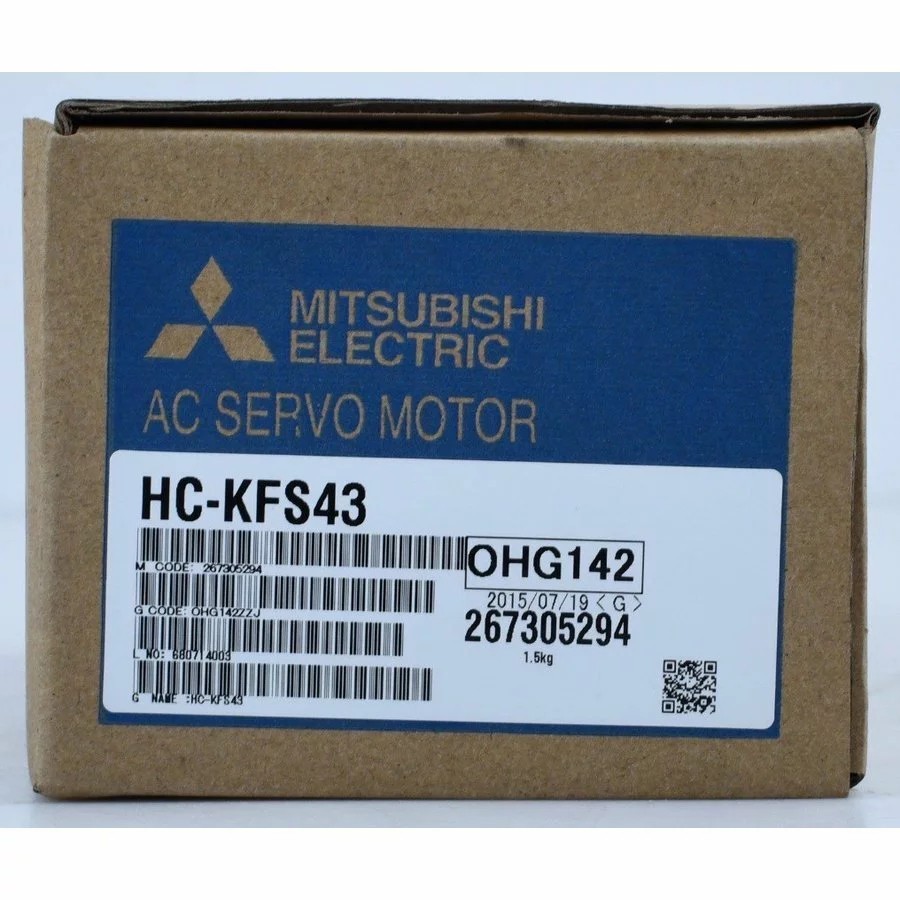 【新品★送料無料】MITSUBISHI 三菱電機 ACサーボモーター HC-KFS43【６ヶ月保証】dj-75