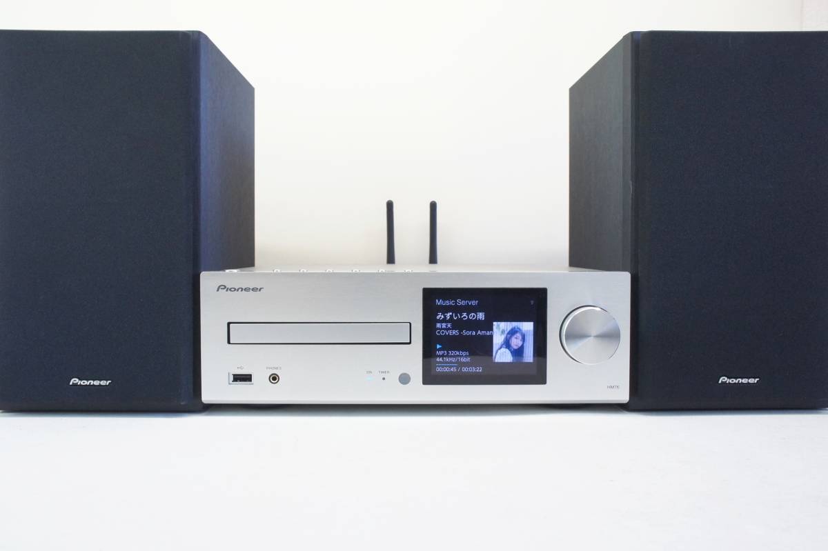 Pioneer X-HM76 ハイレゾ対応 Bluetooth機能装備 ネットワークCD