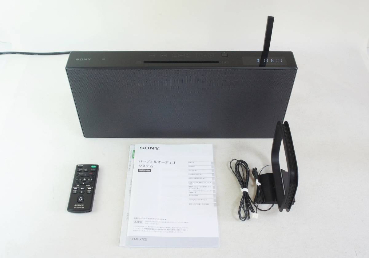 SONY Bluetooth/ネットワーク機能搭載 CMT-X7CD CD/USB マルチコネクト
