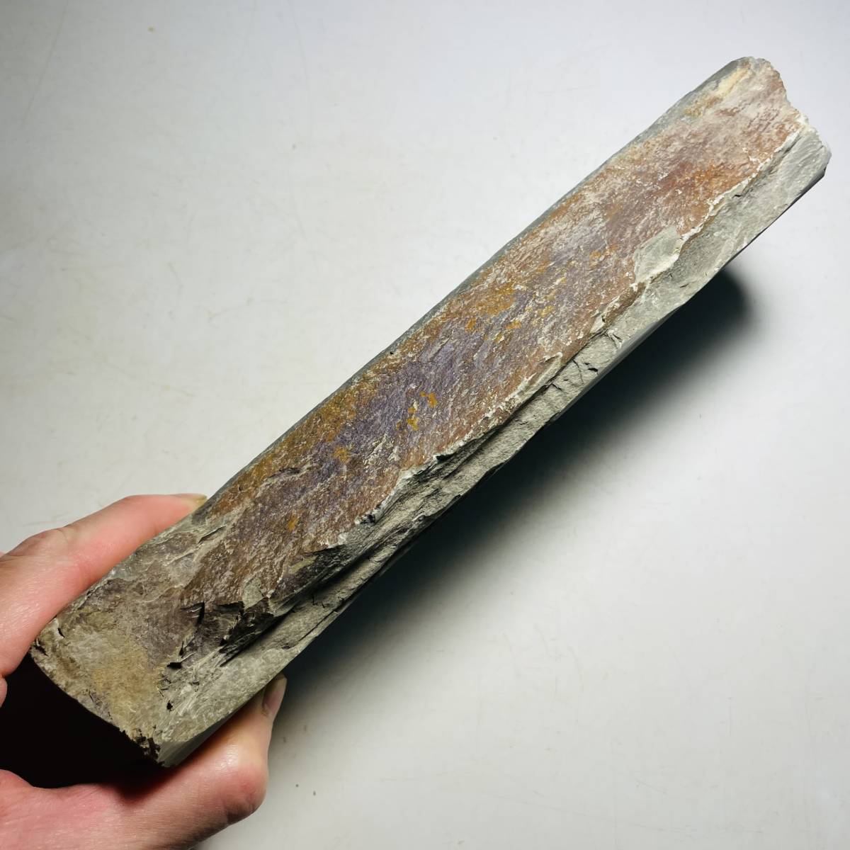 天然砥石 正本山合砥 緑板系 1473g 仕上げ砥石-