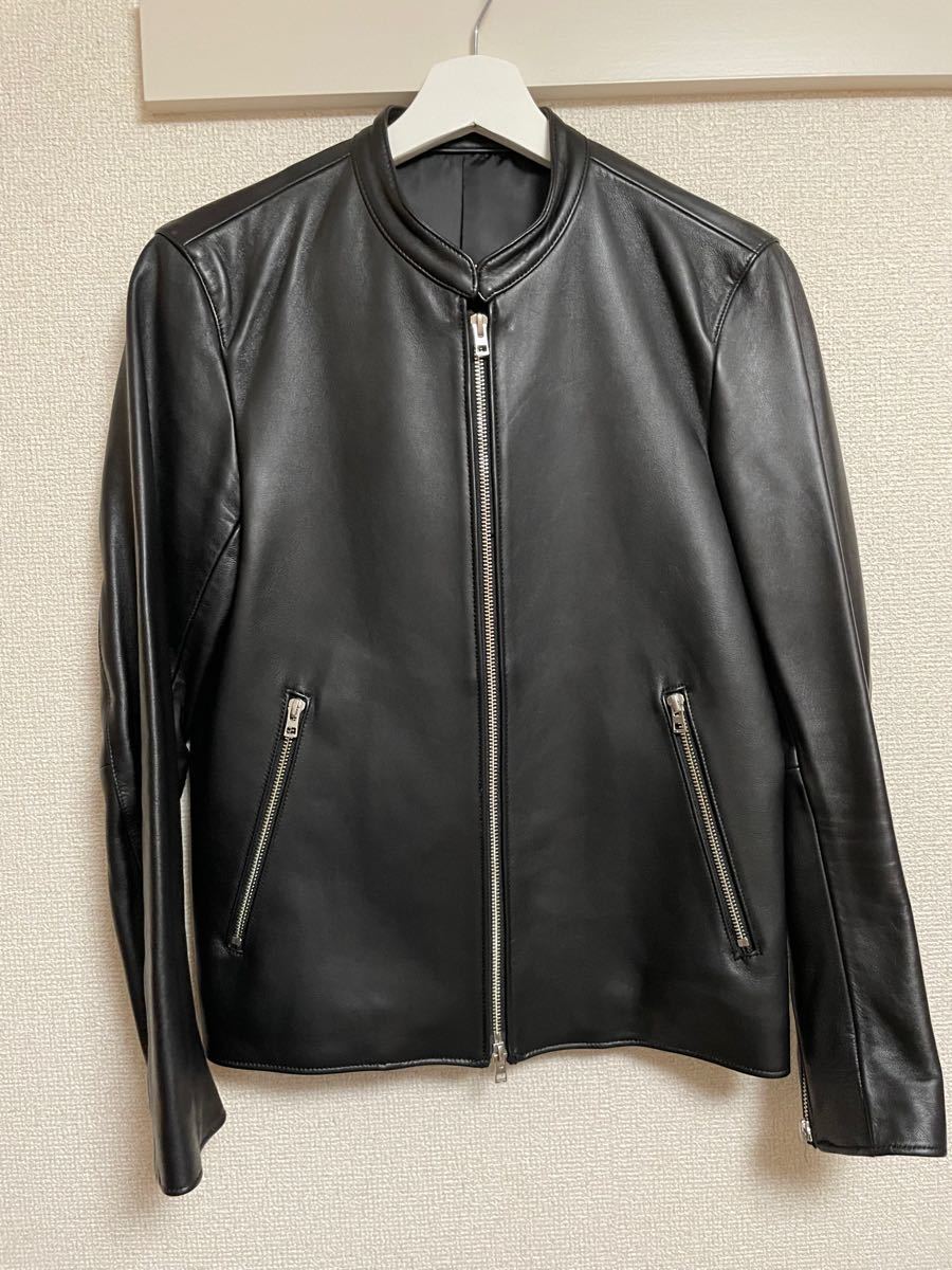 LIDNM リドム ノーカラーレザージャケット - apsmo.edu.au 国内正規商品 GOAT LEATHER LINIG BLOUSON リドム ラムレザーブルゾン レザージャケット