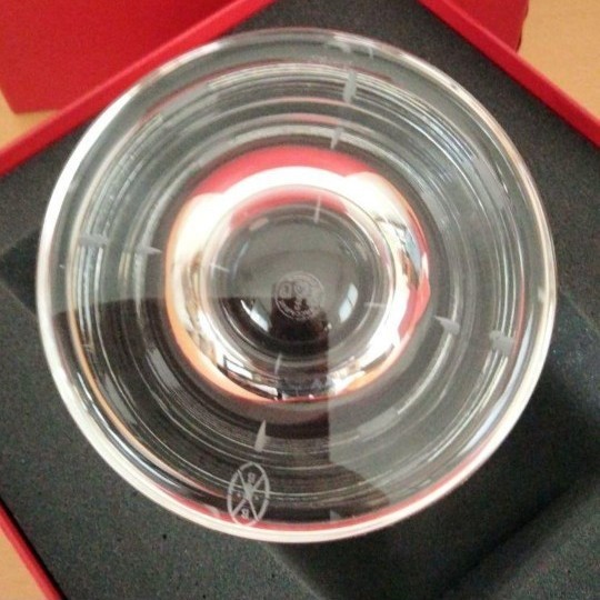 【新品】バカラ 大型花瓶 フラワーベース トランキュリティ ドット 水玉 花器 置物 Baccarat