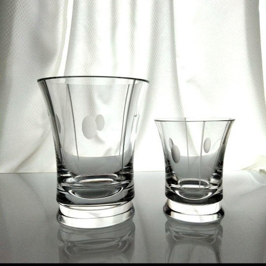 【新品】バカラ 大型花瓶 フラワーベース トランキュリティ ドット 水玉 花器 置物 Baccarat
