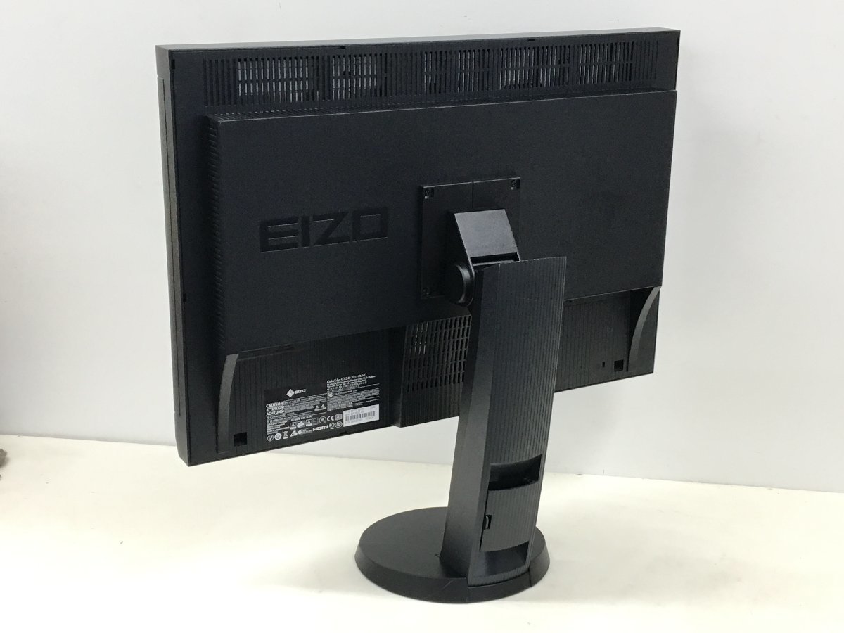 EIZO 24型液晶モニター ColorEdge CX241 高さ調整 縦回転 使用時間10637H 2015年製  訳あり(管：2C-M）の画像8