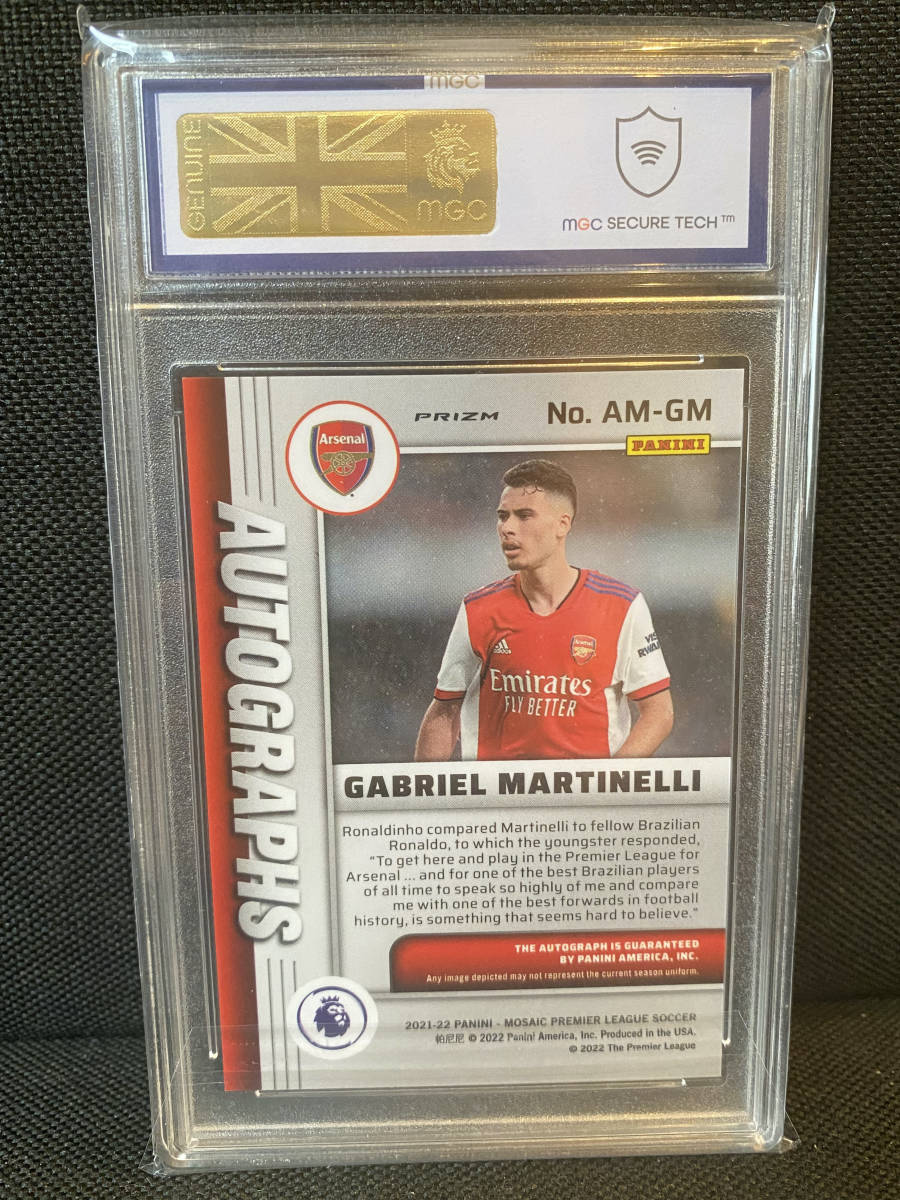 RC/直筆サイン！】ガブリエウ・マルティネッリ 2021-2022 Panini Mosaic Gabriel Martinelli Auto  Rookie Card ブラジル代表 アーセナル