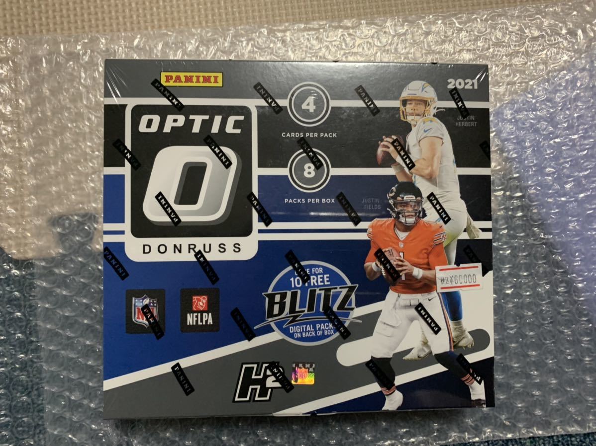 2021 NFL PANINI DONRUSS OPTIC FOOTBALL H2 HOBBY HYBRID 未開封 BOX