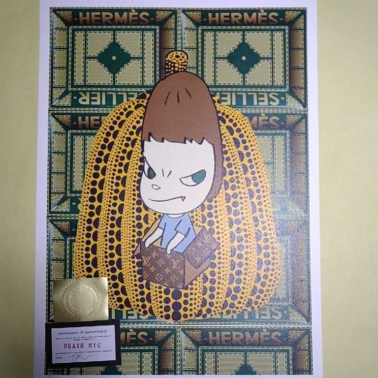 DEATH NYC 世界限定100枚 アートポスター 奈良美智 NARA YOSHITOMO