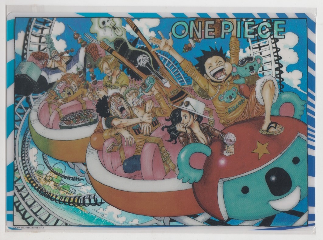 ワンピース ONE PIECE アニメ版 B5サイズ クリアファイル 下敷き 楽天市場】ワンピース[OnePiece]エッグヘッド編クリア下敷き