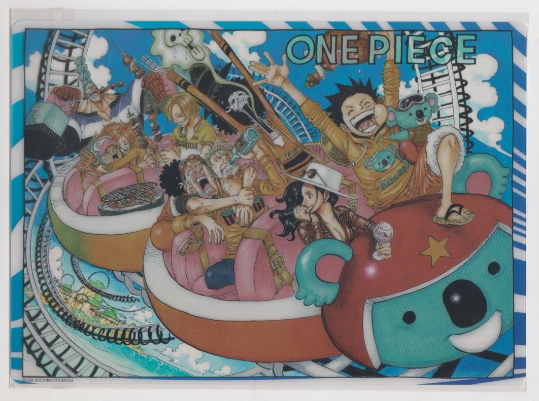 ＃クリア下敷き　ONE PIECE　ワンピース　ジャンプフェスタ2017_画像1