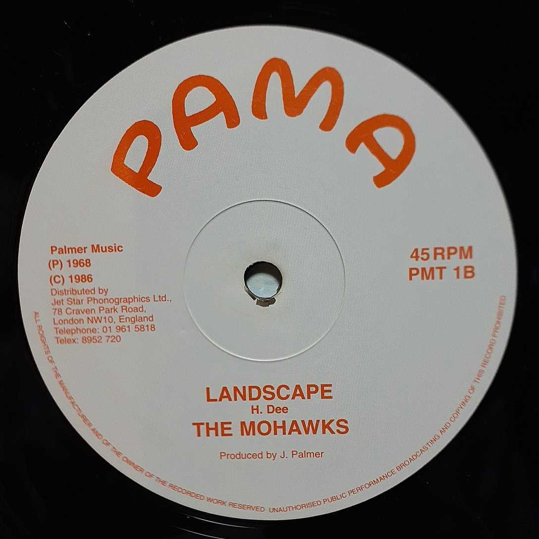 THE MOHAWKS / THE CHAMP / LANDSCAPE /12インチ/定番ブレイク/B-BOY BREAK/ALAN HAWKSHOW_画像3