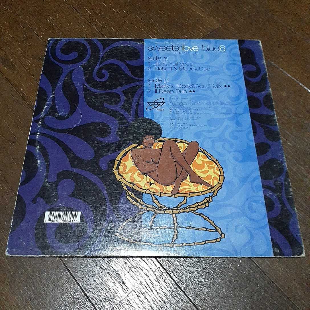 BLUE 6 / SWEETER LOVE /90'S DEEP HOUSE/THEO PARRISH PLAY！！/FRANCOIS K,BODY & SOUL_画像4