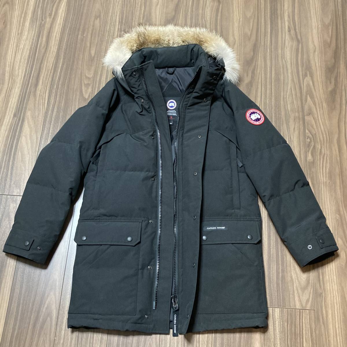 正規取扱店購入 2018 a/w CANADA GOOSE EMORY PARKA -Black（2580M）カナダグース エモリーパーカー ブラック ダウンジャケット_画像3