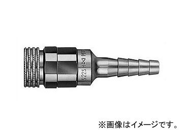 日東工器 ミニカプラスーパー ソケット SH型（ゴムホース取付用） S335SH_画像1
