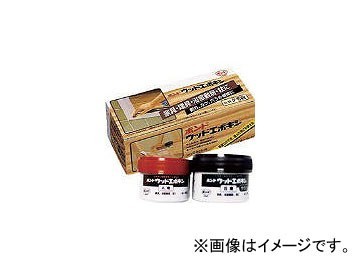 コニシ ウッドエポキシ タモ白 90gセット 26056(7944551)_画像1