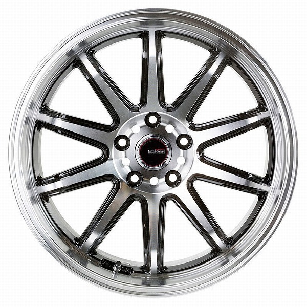 5ZIGEN/5次元 FIREBALL RR ホイール ブラックポリッシュ 18インチ×9.5J＋37 5H114.3 入数：1台分(4本)_画像1