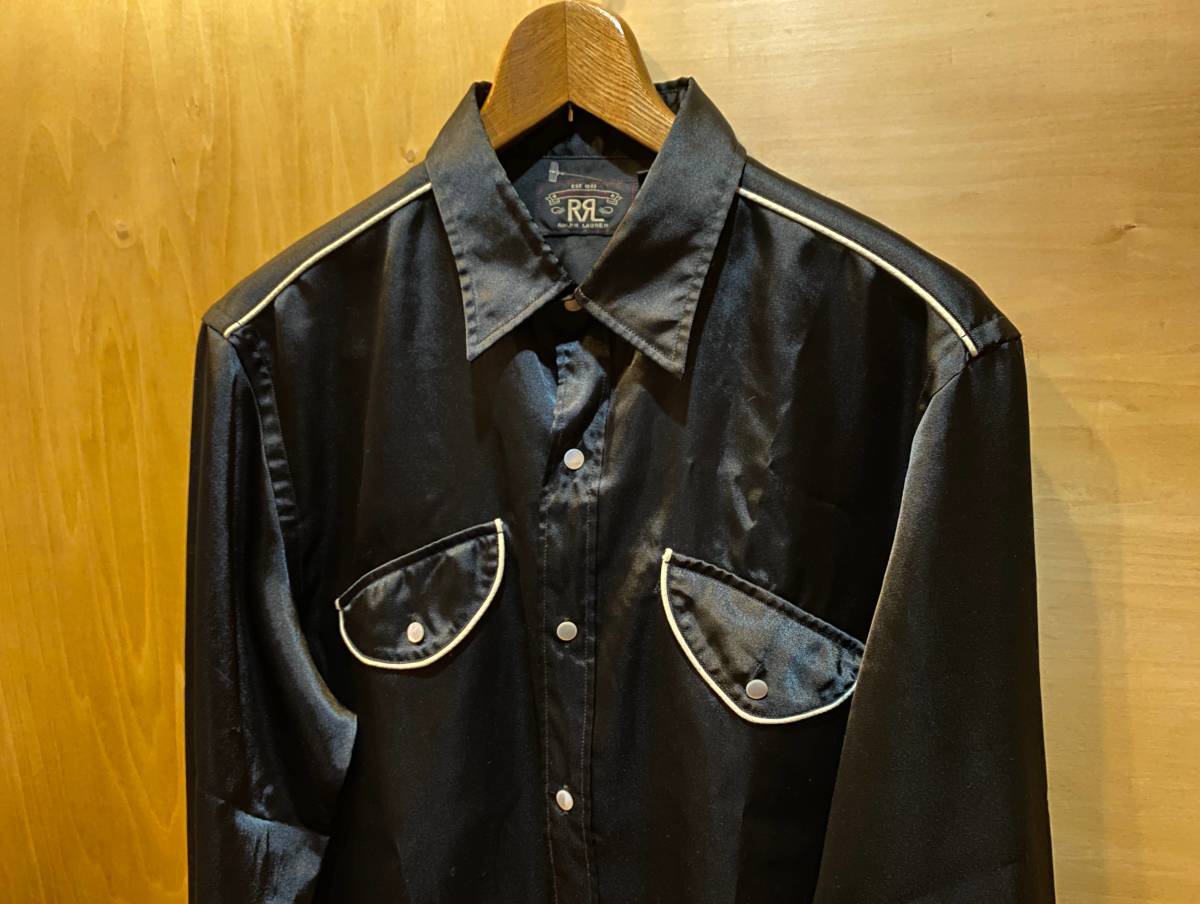 RRL ダブルアールエル EMBROIDERED WESTERN SHIRTS フラワー