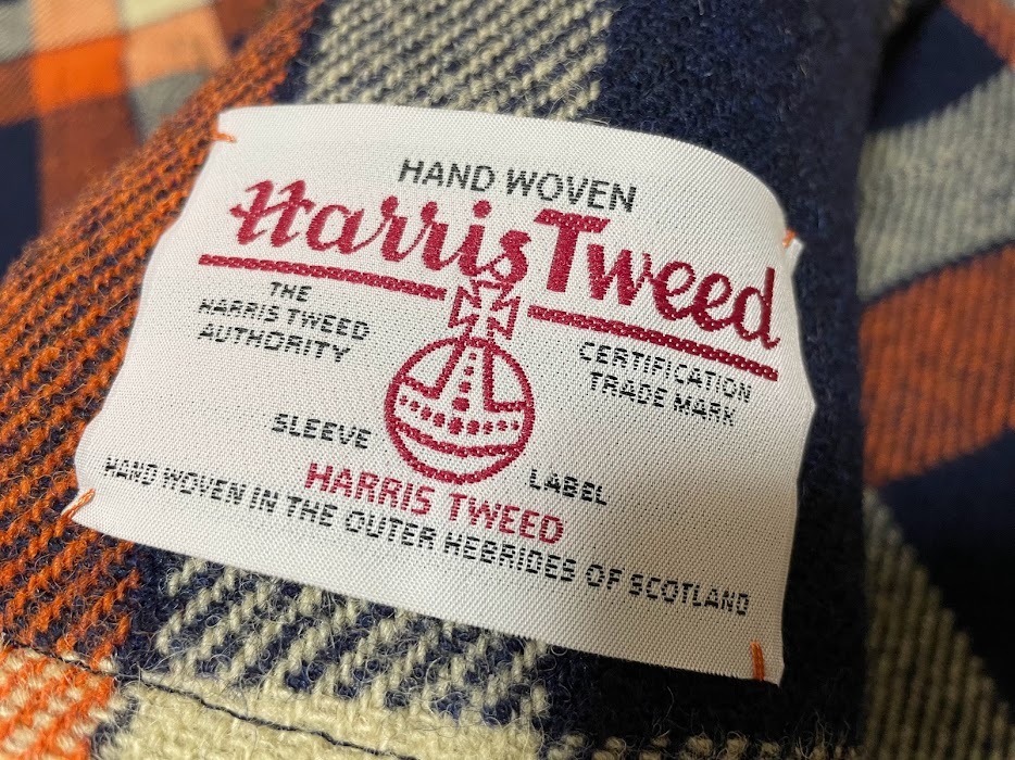 即決 11AW WTAPS LUMBER JACK JACKET NAVY S HARRIS TWEED 112GWDT