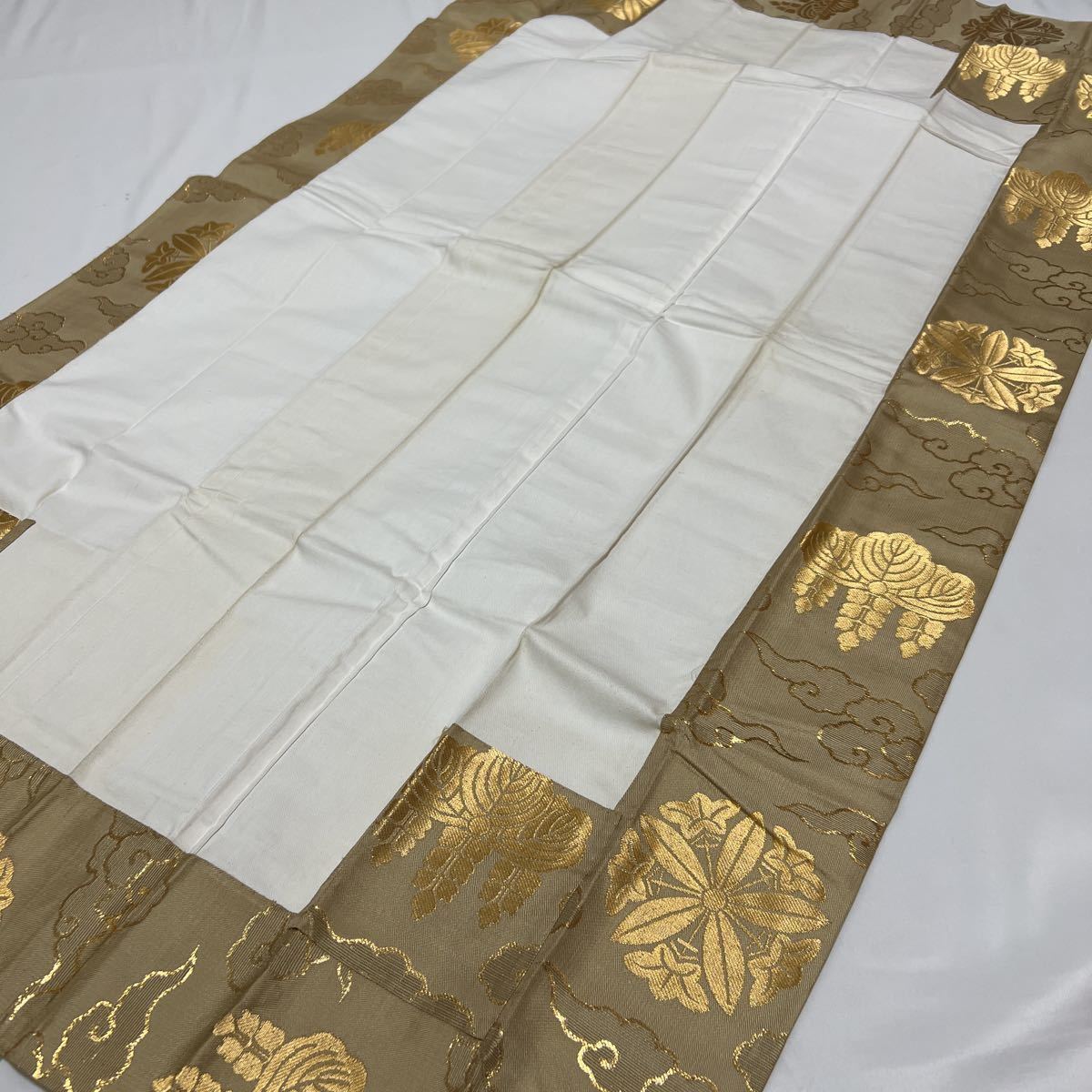 曹洞宗【金襴九条袈裟】【座具】【帽子】 禅 法要 葬儀 仏具 曹洞宗【金襴九条袈裟】【座具】【帽子】 禅 法要 葬儀 仏具