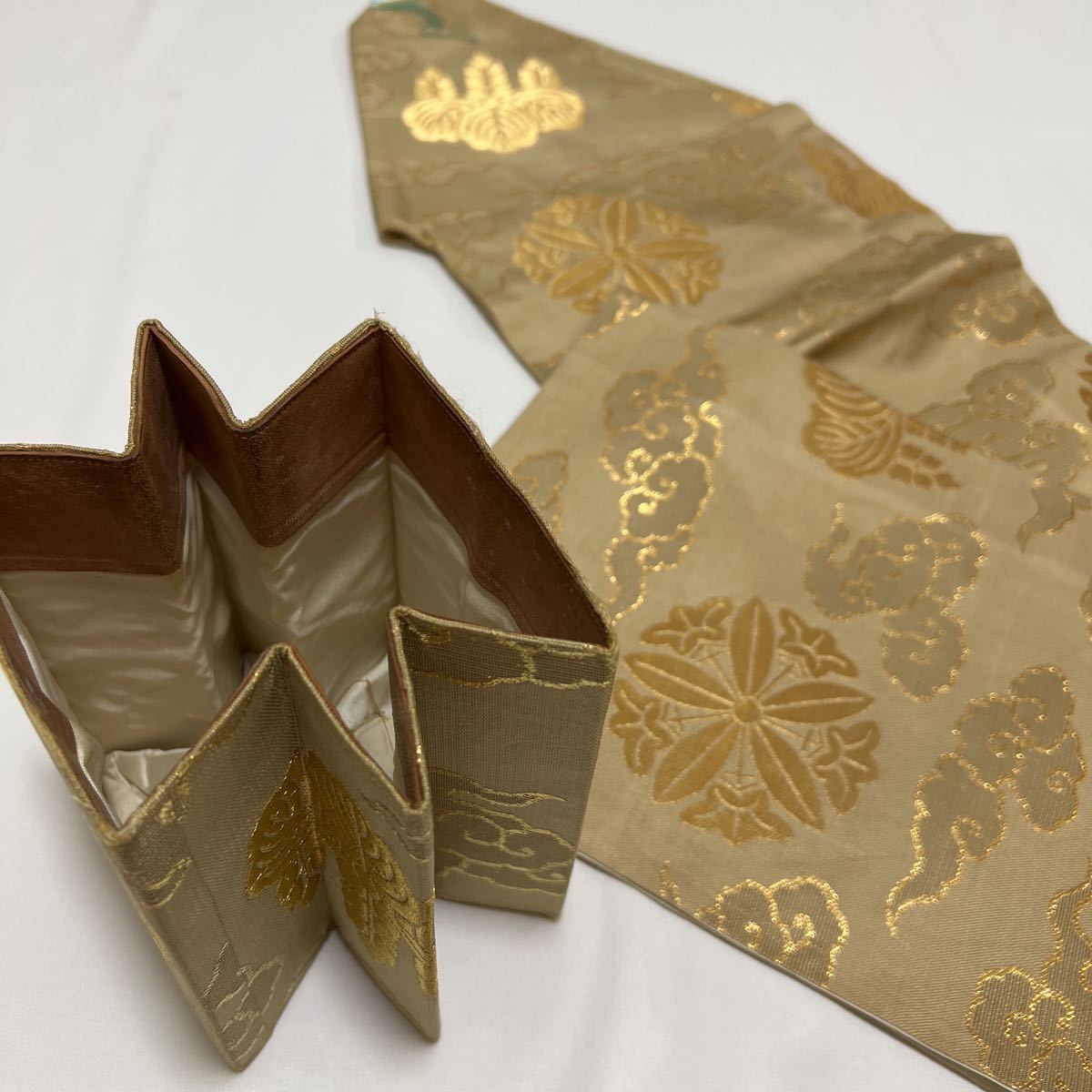 曹洞宗【金襴九条袈裟】【座具】【帽子】 禅 法要 葬儀 仏具 曹洞宗【金襴九条袈裟】【座具】【帽子】 禅 法要 葬儀 仏具