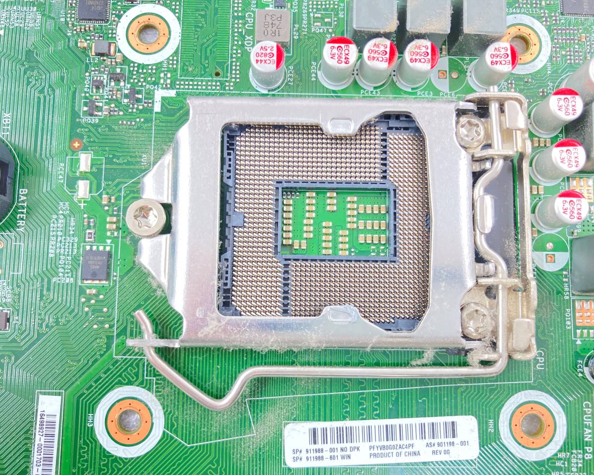 無料長期保証 HP ProDesk 600 G3 SFF 用 マザーボード 911988-001 動作